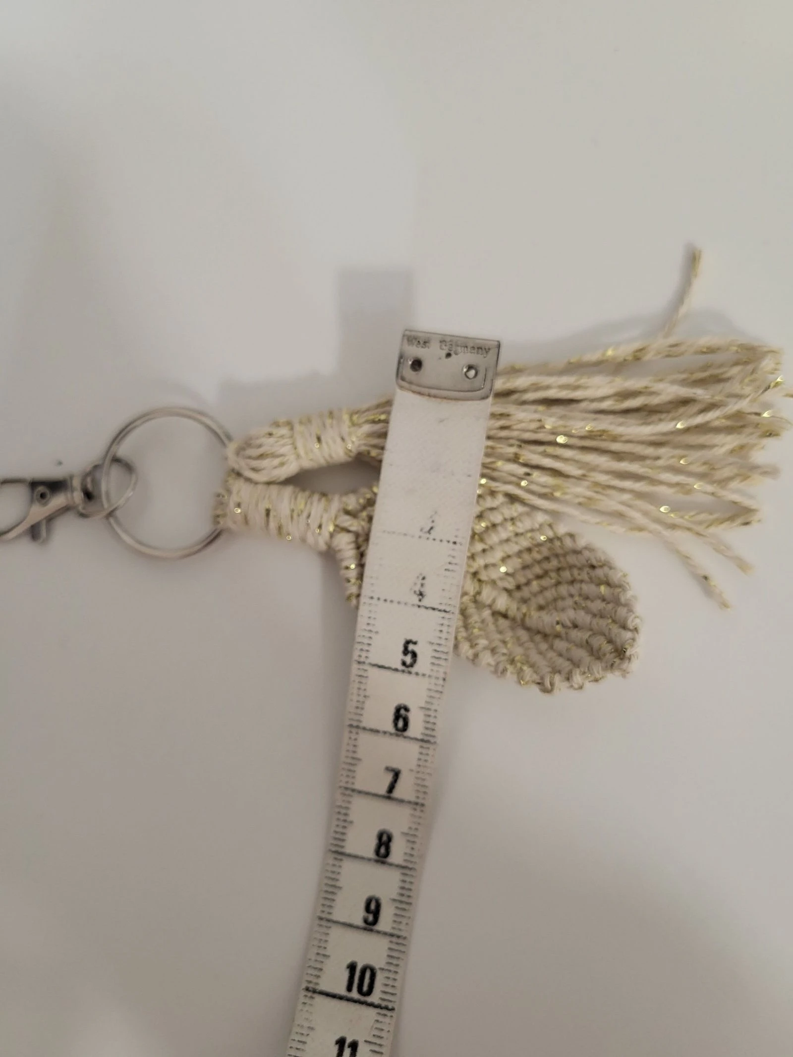 Chaveiro de macramé – photo 4